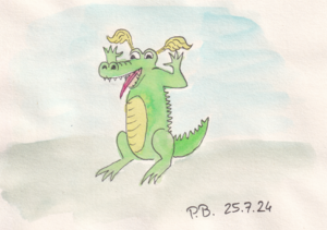 Le crocodile à couettes (Jul 25, 2024)
